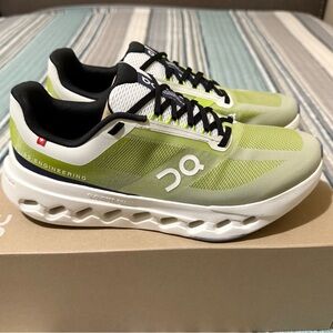 On Running Men's Lime and White Athletic Shoes (Brand New) Unisex 9.0 M/10.0 W